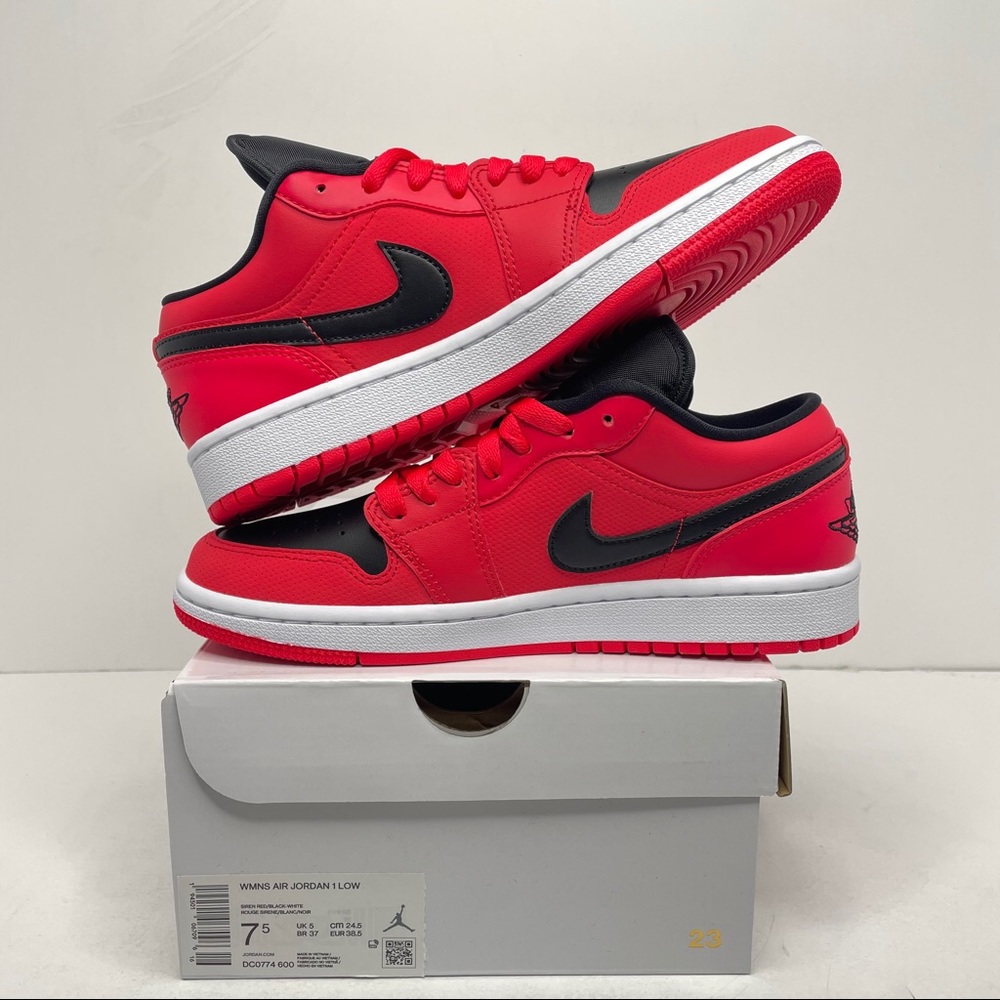 Nike Air Jordan 1 Retro Low “Siren Red” NEW - Picture 3 of 4
